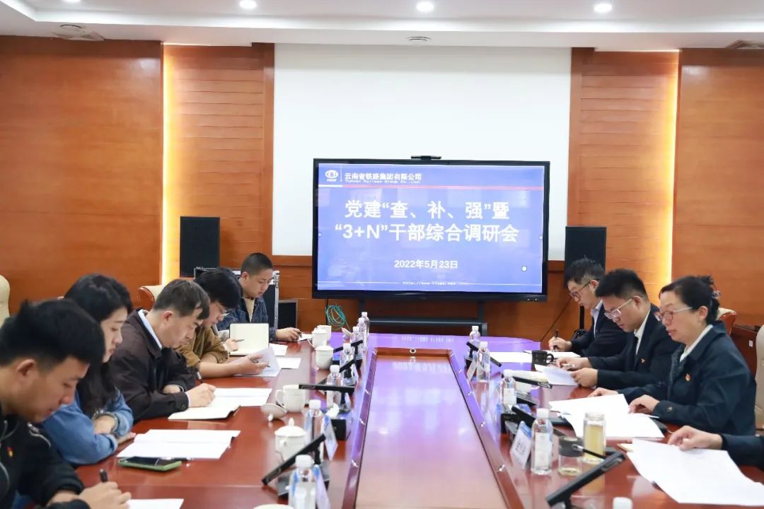 2022-05-23-集團(tuán)黨委調(diào)研十二組到公司開(kāi)展黨建工作“查、補(bǔ)、強(qiáng)”專項(xiàng)行動(dòng)調(diào)研督導(dǎo)、“3+N”干部調(diào)研.jpg
